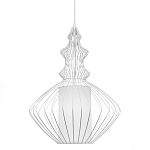Подвесной светильник Wire Dream Pendant 2 Белый варинант исполнения - 3 | Loft Concept в Кирове