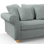 Мебельная ткань Шенилл голубой цвет 138 см T4-20 варинант исполнения - 9 | Loft Concept в Кирове