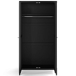 Шкаф черный Silva Black Cabinet варинант исполнения - 4 | Loft Concept в Кирове