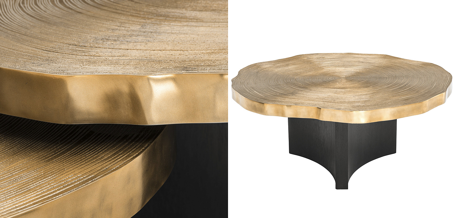 Комплект кофейных столов Eichholtz Coffee Table Thousand Oaks set of 2 Комплект кофейных столов Eichholtz Coffee Table Thousand Oaks set of 2 - Loft-Concept в Кирове