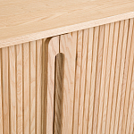 Длинный низкий буфет с 2-мя раздвижными дверцами Toinette Light Cupboard варинант исполнения - 12 | Loft Concept в Кирове