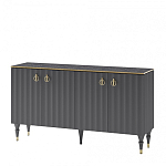 Консоль с фасадами цвета графит Antique Order Graphite варинант исполнения - 2 | Loft Concept в Кирове