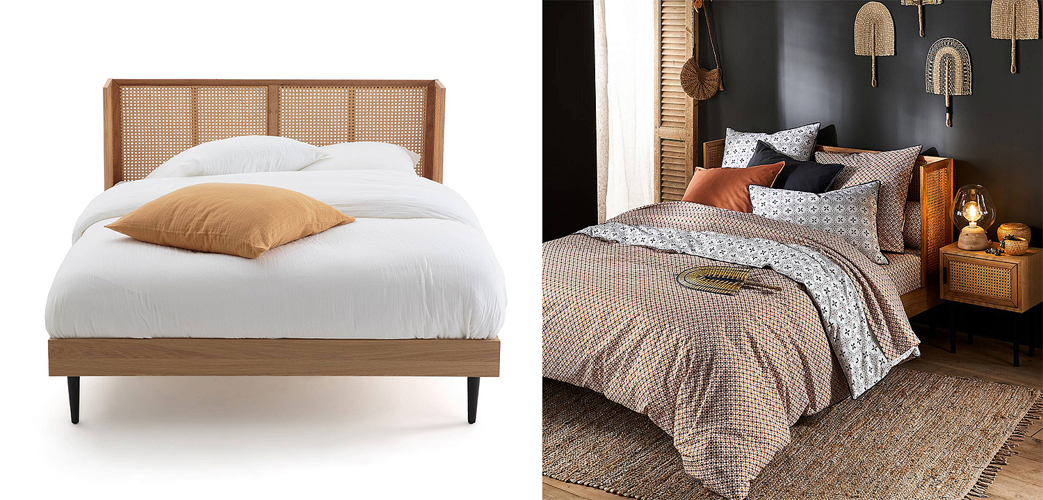 Кровать Nora Wicker Bed Кровать Nora Wicker Bed - Loft-Concept в Кирове