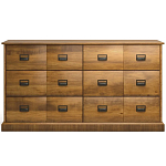 Деревянный комод с 6-ю ящиками Blanton Chest of Drawers варинант исполнения - 1 | Loft Concept в Кирове