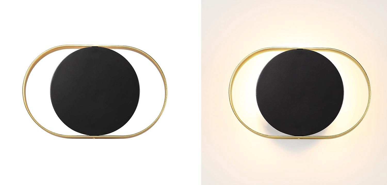 Бра Globo Ocular Sconce Oval Black Бра Globo Ocular Sconce Oval Black - Loft-Concept в Кирове