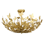 Потолочный светильник с абажуром оформленным в виде стаи бабочек Eternal Butterflies варинант исполнения - 2 | Loft Concept в Кирове