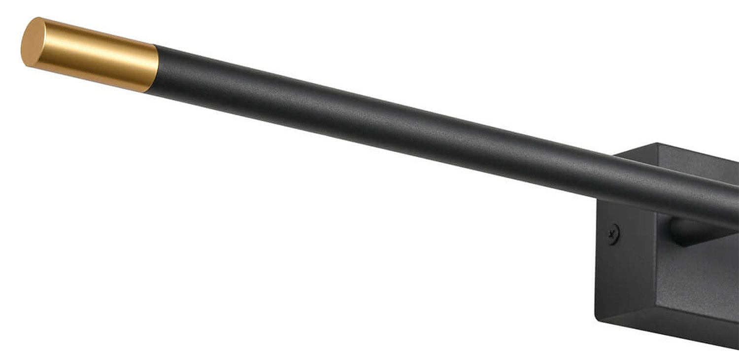 Бра Drawing Line Gold Black Rectangular Base Бра Drawing Line Gold Black Rectangular Base - Loft-Concept в Кирове