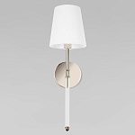 Бра с белым тканевым плафоном в форме конуса и металлическим основанием Nicoleta варинант исполнения - 2 | Loft Concept в Кирове