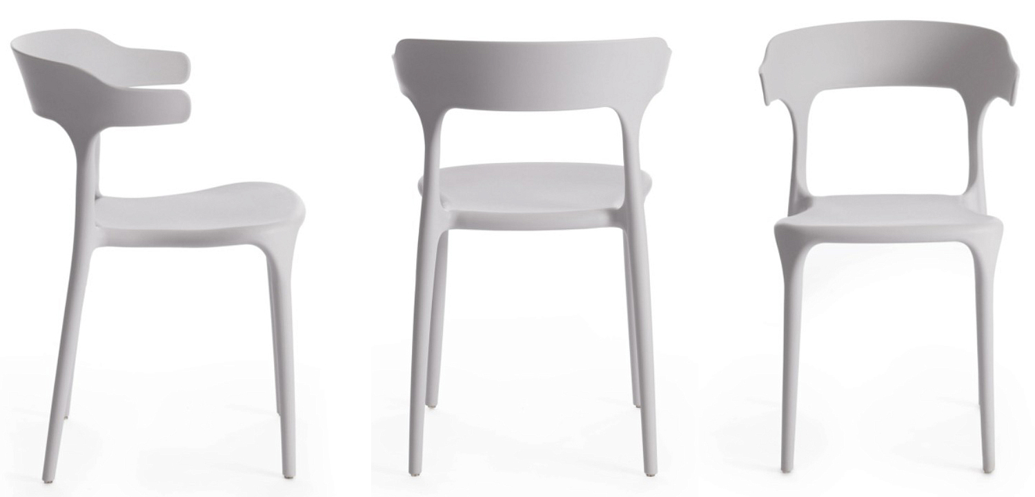 Стул Joris White Plastic Стул Joris White Plastic - Loft-Concept в Кирове