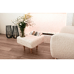 Керамический столик на деревянных ножках «Квадро» варинант исполнения - 8 | Loft Concept в Кирове