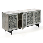 Буфет в гостиную с инкрустацией Palm Sideboard with Bone Inlay варинант исполнения - 4 | Loft Concept в Кирове