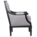 Кресло Harry Armchair black and grey velour варинант исполнения - 2 | Loft Concept в Кирове