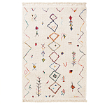 Ковер с графическим разноцветным узором Vinridio Bо  Multi варинант исполнения - 1 | Loft Concept в Кирове