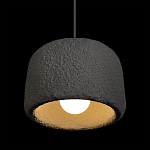 Подвесной светильник с цилиндрическим фактурным абажуром Sergey Makhno варинант исполнения - 5 | Loft Concept в Кирове