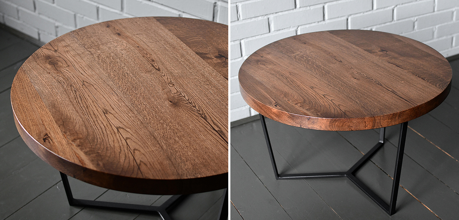 Кофейный стол Trey Industrial Metal Rust Coffee Table Кофейный стол Trey Industrial Metal Rust Coffee Table - Loft-Concept в Кирове