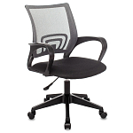 Офисное кресло с основанием из черного пластика Desk chairs Grey варинант исполнения - 1 | Loft Concept в Кирове