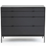 Комод из металла и кожи Guarin Chest of Drawers варинант исполнения - 2 | Loft Concept в Кирове