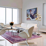 Торшер в виде белых и золотых цветов каллы Refined Taste of Light варинант исполнения - 1 | Loft Concept в Кирове