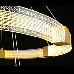 Люстра подвесная светодиодная Apolon Gold варинант исполнения - 4 | Loft Concept в Кирове