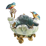 Чаша в виде листка лотоса с птицами Eden Garden варинант исполнения - 6 | Loft Concept в Кирове