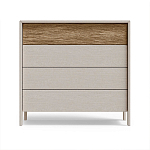 Комод 4 ящика с подсветкой на рельефном фасаде Warm Industrial варинант исполнения - 5 | Loft Concept в Кирове