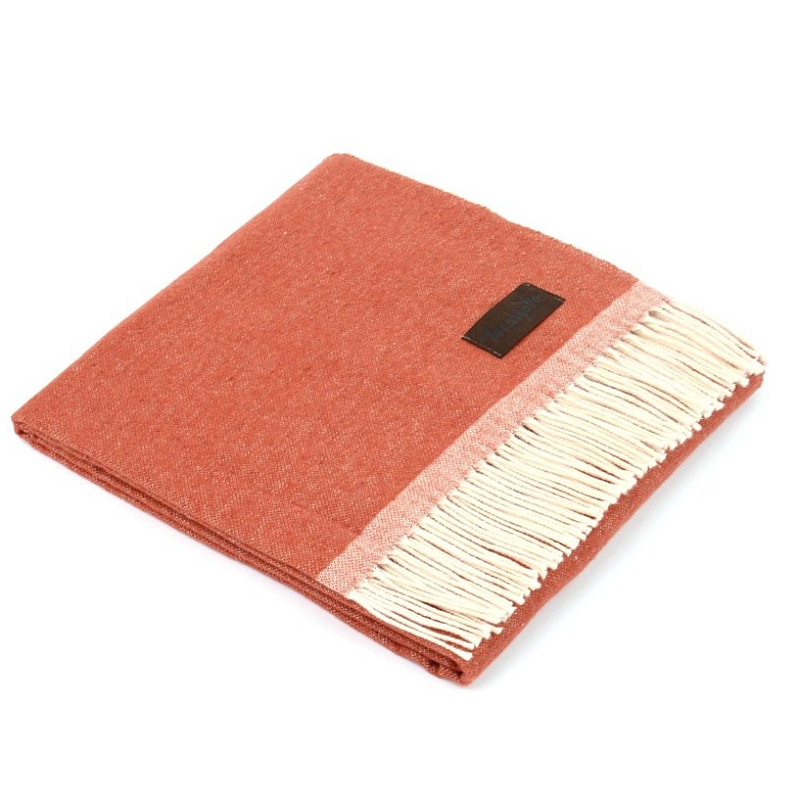 Плед SARA 2000 Marzotto Красный в Кирове | Loft Concept 