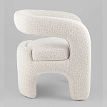 Кресло дизайнерское для лаунж зоны жемчужного цвета Pearl Lounge варинант исполнения - 8 | Loft Concept в Кирове