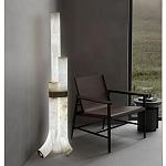 Торшер геометрический с тремя мраморными плафонами Marble Tripod варинант исполнения - 6 | Loft Concept в Кирове