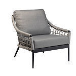 Кресло уличное темно-серое Street Bliss варинант исполнения - 2 | Loft Concept в Кирове
