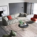 Дизайнерский журнальный стол на прозрачном основании Nofon варинант исполнения - 2 | Loft Concept в Кирове