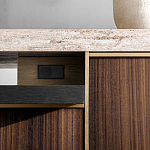 Кухонный гарнитур из массива дуба и камня Ratio Dada Engenereed варинант исполнения - 14 | Loft Concept в Кирове