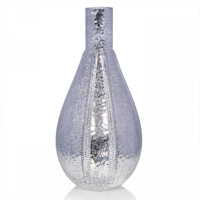 Ваза Glass Lava Seed Серый (Gray) Ваза Glass Lava Seed Серый (Gray) в Кирове | Loft Concept