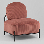 Кресло Стоун велюр рельефный коралловый варинант исполнения - 1 | Loft Concept в Кирове