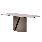 Стол обеденный керамический серый Servorios варинант исполнения - 2 | Loft Concept в Кирове