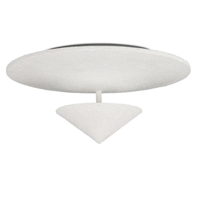 Потолочный светильник светодиодный белый геометрической формы White Geometric Lamps Белый Потолочный светильник светодиодный белый геометрической формы White Geometric Lamps Белый в Кирове | Loft Concept