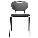 Стул с мягким сиденьем черный Stool Loft Black варинант исполнения - 1 | Loft Concept в Кирове
