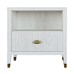 Прикроватная тумбочка с полкой Elsa Dreams White варинант исполнения - 6 | Loft Concept в Кирове