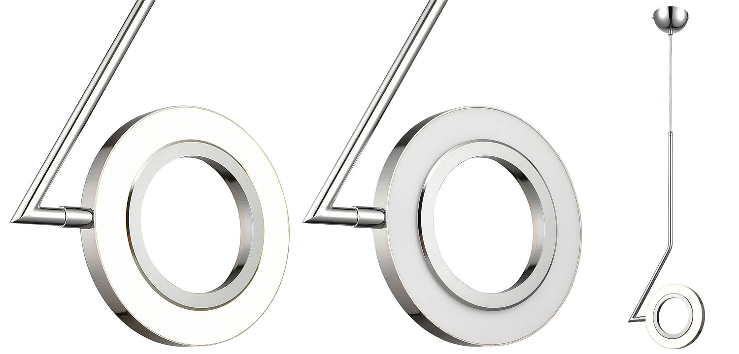 Подвесной светильник Dienes Chrome Подвесной светильник Dienes Chrome - Loft-Concept в Кирове