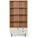 Широкий стеллаж с принтом Elise Rack варинант исполнения - 11 | Loft Concept в Кирове