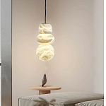 Подвесной светильник с фигурными плафонами Stone Triad варинант исполнения - 6 | Loft Concept в Кирове