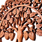 Панно из дерева LeafBerry Panel With Trees варинант исполнения - 2 | Loft Concept в Кирове