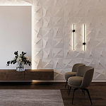 Гипсовая 3D Панель D-01 варинант исполнения - 1 | Loft Concept в Кирове