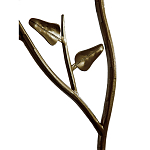 Стеллаж металлический с птичками Primavera варинант исполнения - 5 | Loft Concept в Кирове