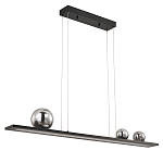 Светодиодная линейная люстра IONA Сhandelier black 103 варинант исполнения - 2 | Loft Concept в Кирове