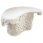 Кофейный стол природной формы Pollux White Coffee Table варинант исполнения - 2 | Loft Concept в Кирове