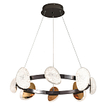 Люстра подвесная круглая с овальными плафонами Iona chandelier варинант исполнения - 3 | Loft Concept в Кирове