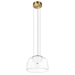 Подвесной светильник с куполообразным прозрачным стеклянным плафоном Grada Light варинант исполнения - 5 | Loft Concept в Кирове