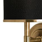 Бра с черным цилиндрическим абажуром Mid Century варинант исполнения - 1 | Loft Concept в Кирове