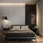 Гипсовая 3D Панель M-01 варинант исполнения - 3 | Loft Concept в Кирове