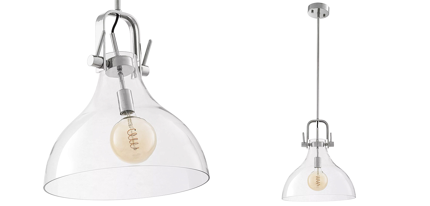 Подвесной светильник Eichholtz Lamp Connery Nickel Подвесной светильник Eichholtz Lamp Connery Nickel - Loft-Concept в Кирове